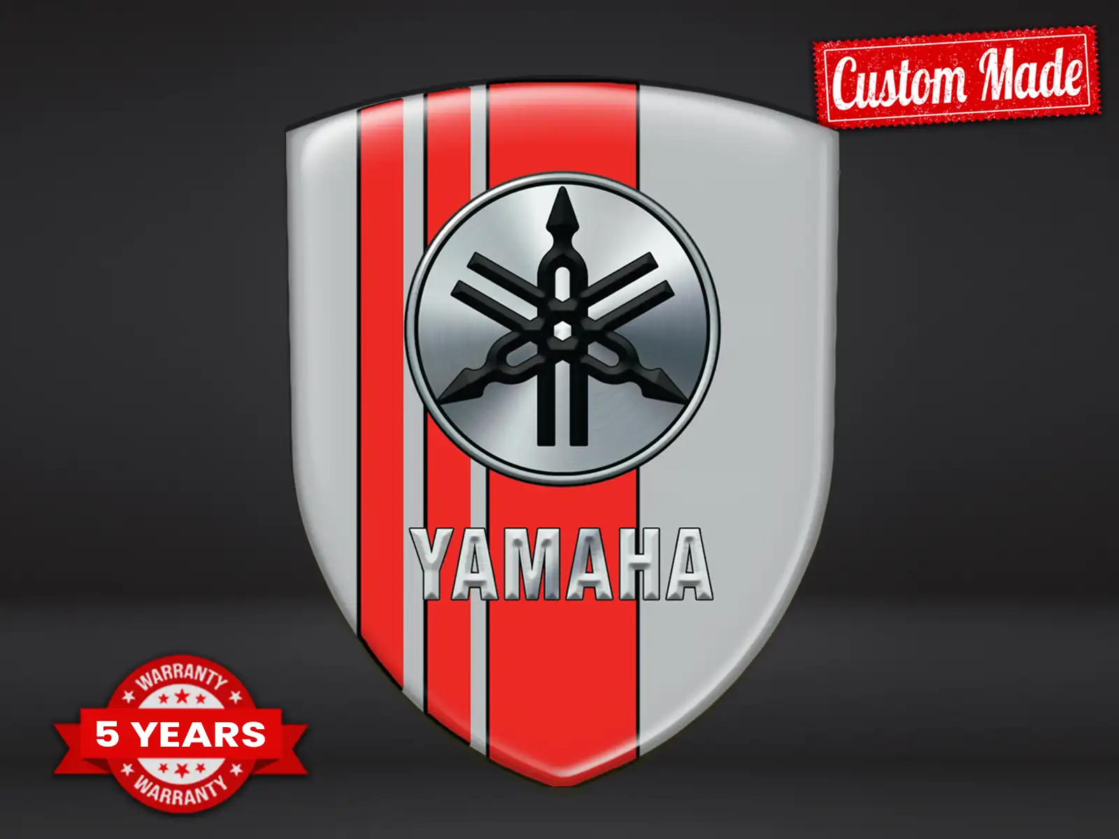 Yamaha Autoaufkleber Robust Stern Hochwertig